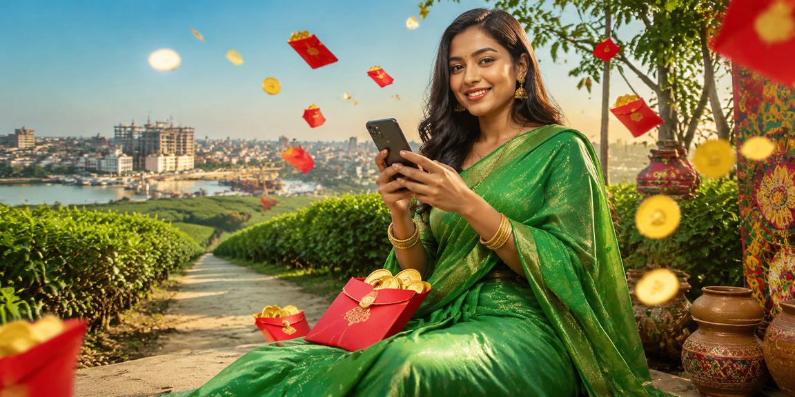 নারায়ণগঞ্জে y20 বোনাস এনভেলাপ উপভোগ করছেন একজন ব্যবহারকারী